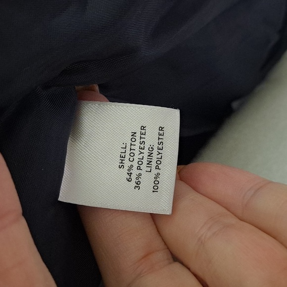 Halogen Fitted One Button Blazer with a Denim Look - Picture 7 of 7